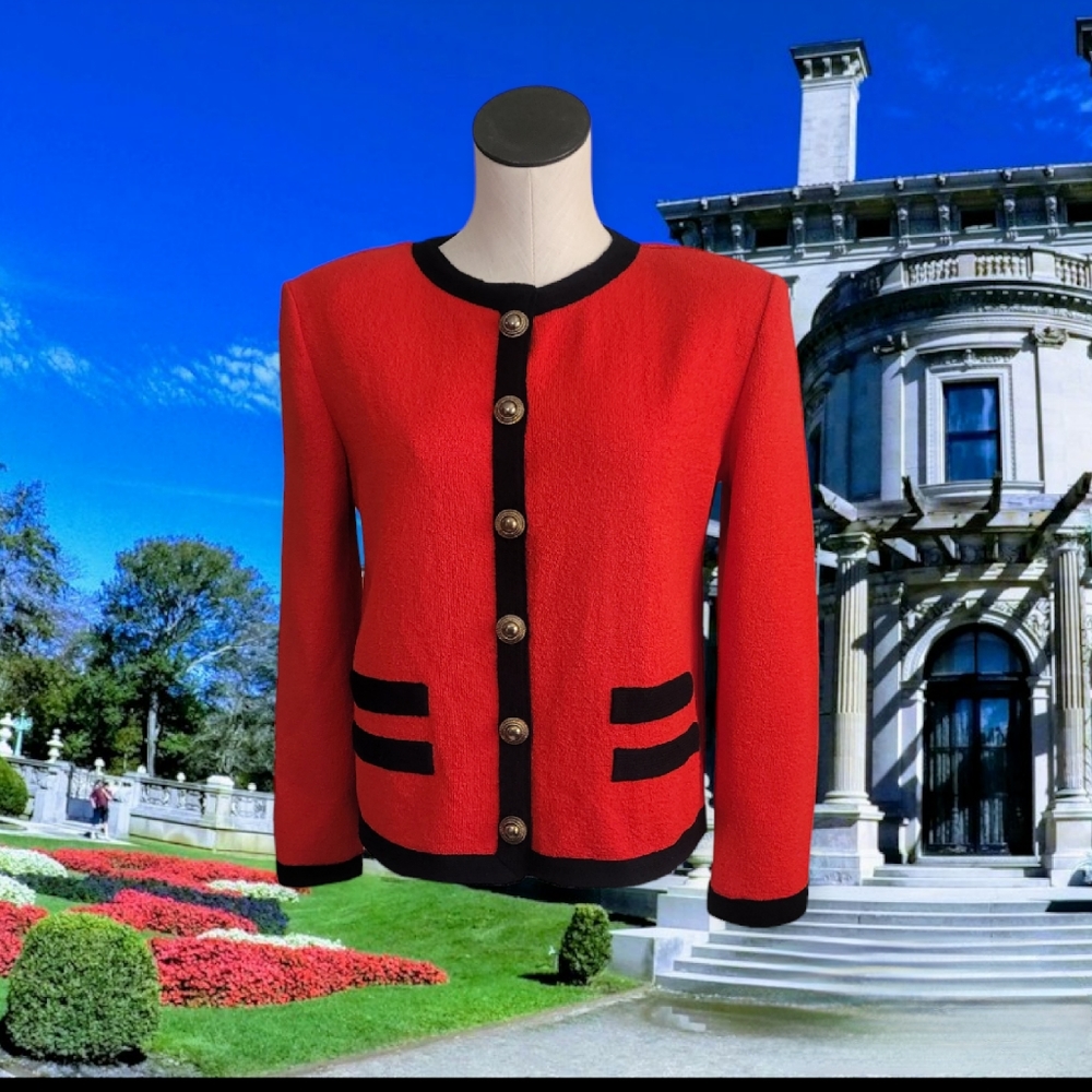 Vintage Classic 80s Red Jacket